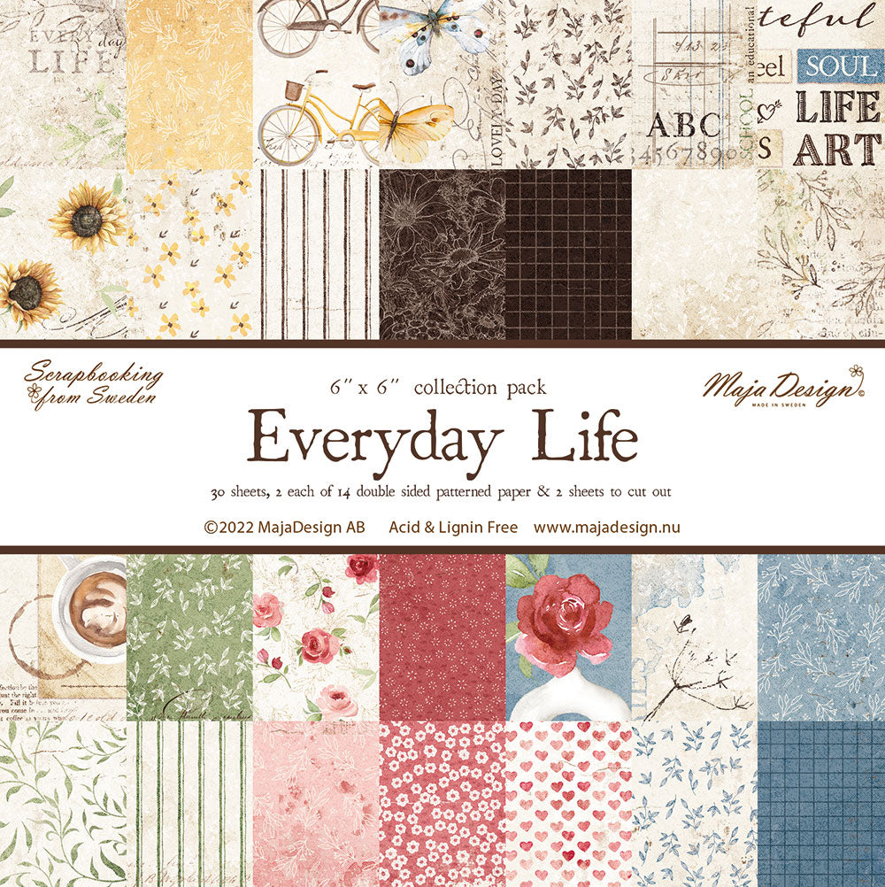 Maja Design Papirblokk «Everyday Life» 6x6inch