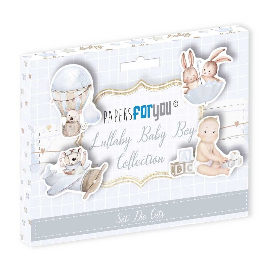 Papers For You, Die Cuts, "Lullaby Baby Boy"