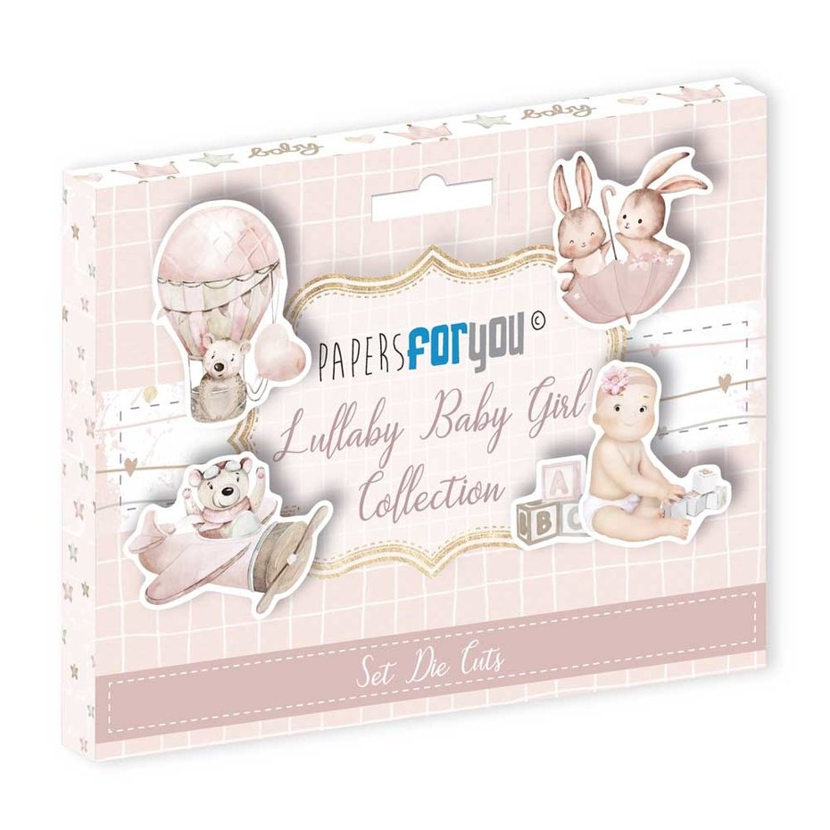 Papers For You, Die Cuts, "Lullaby Baby Girl"