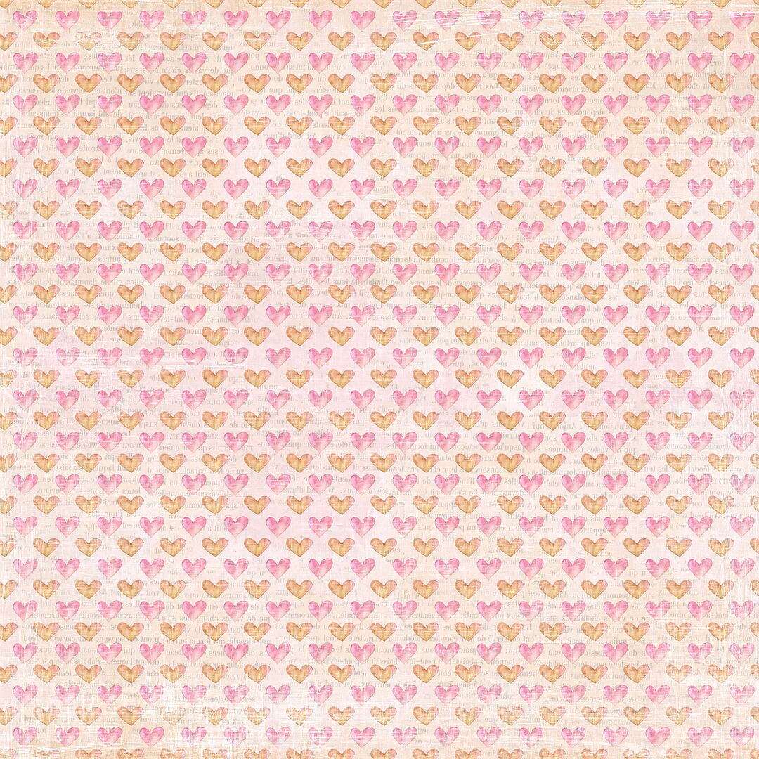 Reprint Hobby Papir "Teddy Girl" 8x8
