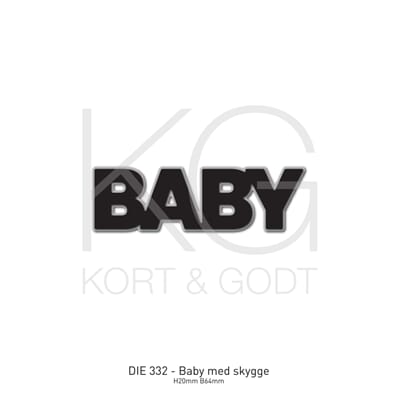 Kort & Godt Dies "Baby med skygge"