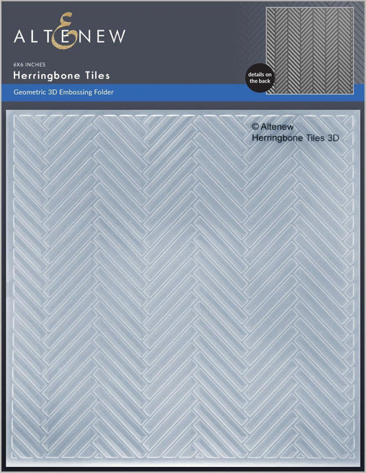 Altenew Embossingfolder, "Herringbone Tiles"